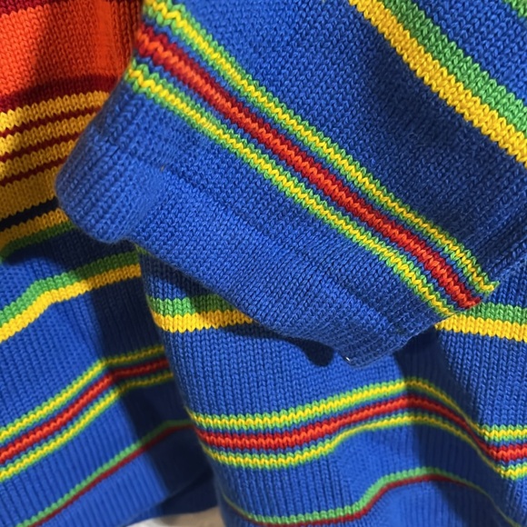Lauren Ralph Lauren Colorful Sweater XL. PTP IS 23'. 100 COTTON. - Picture 3 of 5